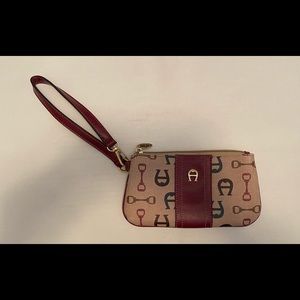 Eitenne Aigner Wristlet EUC